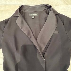 Banana Republic Black Tuxedo Jumpsuit